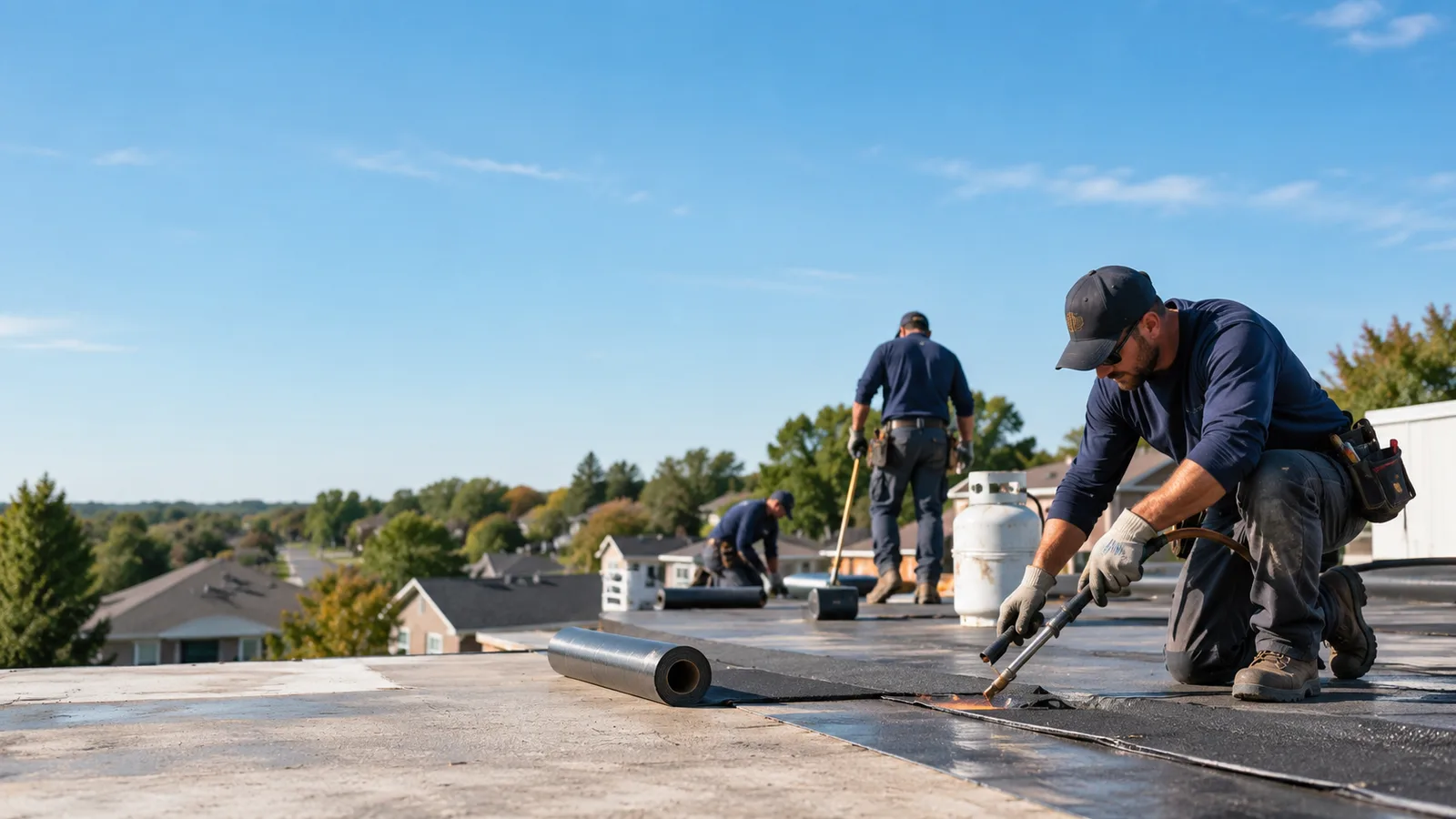 Flat Roof Leak Repair providers in Hernshaw, WV